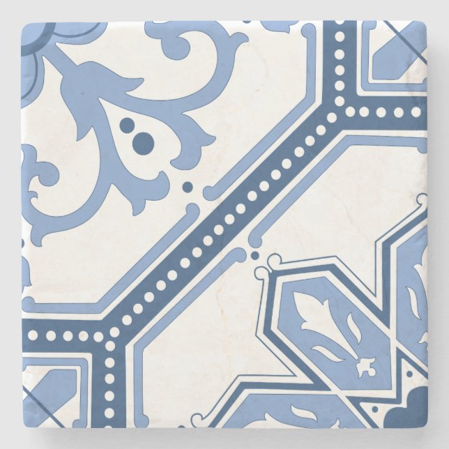 Porta-copo De Pedra Lattice Bloom (Frente)