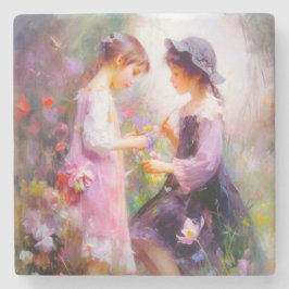 Porta-copo De Pedra Lavanda