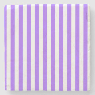 Porta-copo De Pedra Lavanda e branco, Porta copos em quadrado