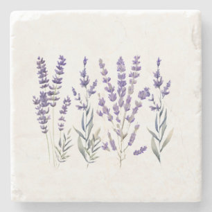 Porta-copo De Pedra Lavanda francês