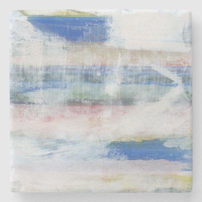 Porta-copo De Pedra Lave branca II (Frente)