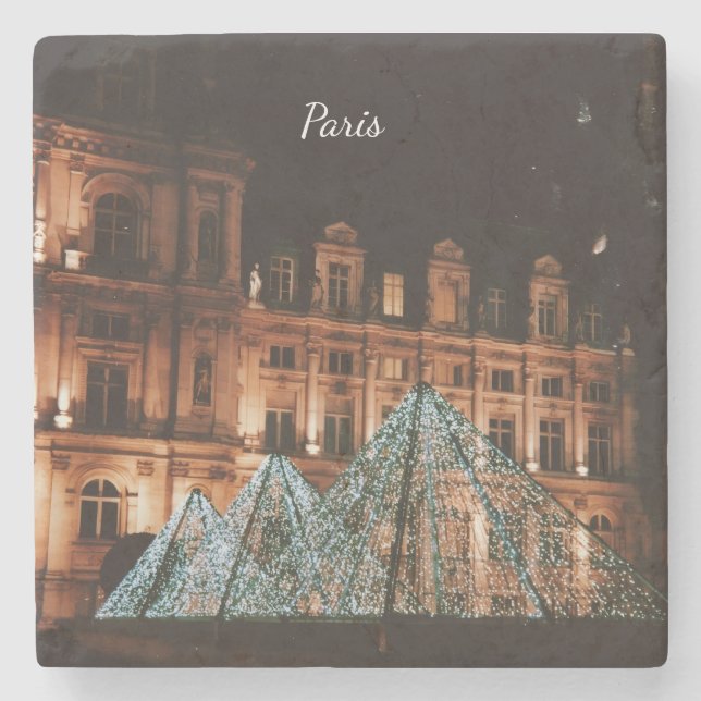 Porta-copo De Pedra Le Louvre, Paris, France (Frente)