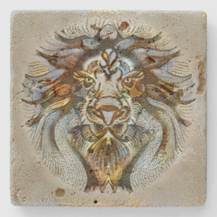 Porta-copo De Pedra Leo Veneza