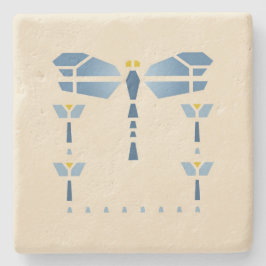 Porta-copo De Pedra "Libélula adoptiva " de Helen