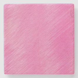 Porta-copo De Pedra Linhas Rosa