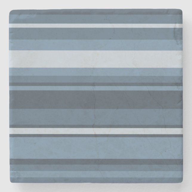 Porta-copo De Pedra Listras cinza-azuladas (Frente)