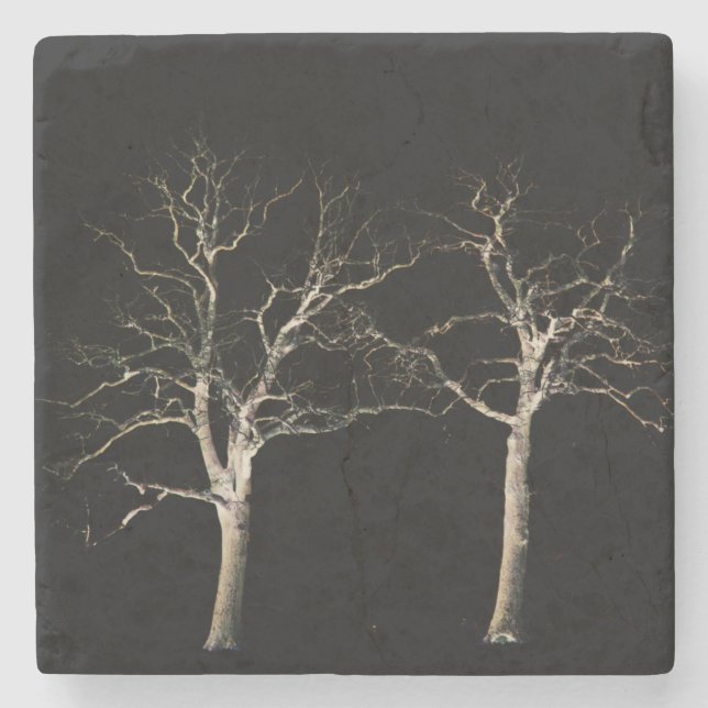 Porta-copo De Pedra Litoral Escuro 9 (Frente)