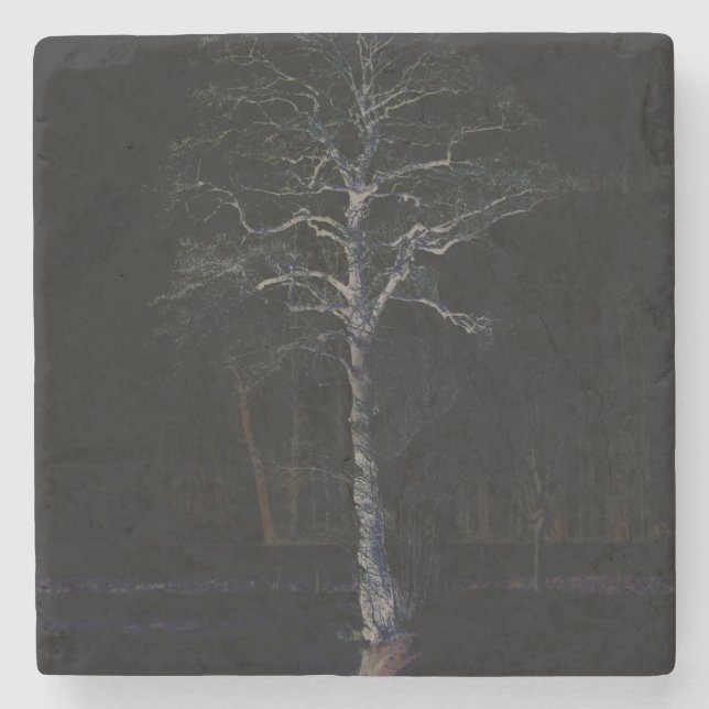 Porta-copo De Pedra Litoral Lado Negro 3 (Frente)