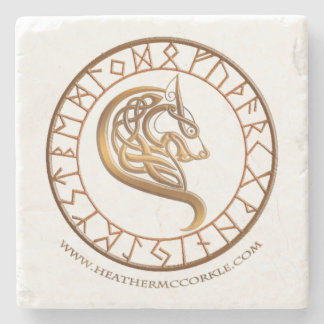 Porta-copo De Pedra Lobos da porta copos da cavidade da cicuta