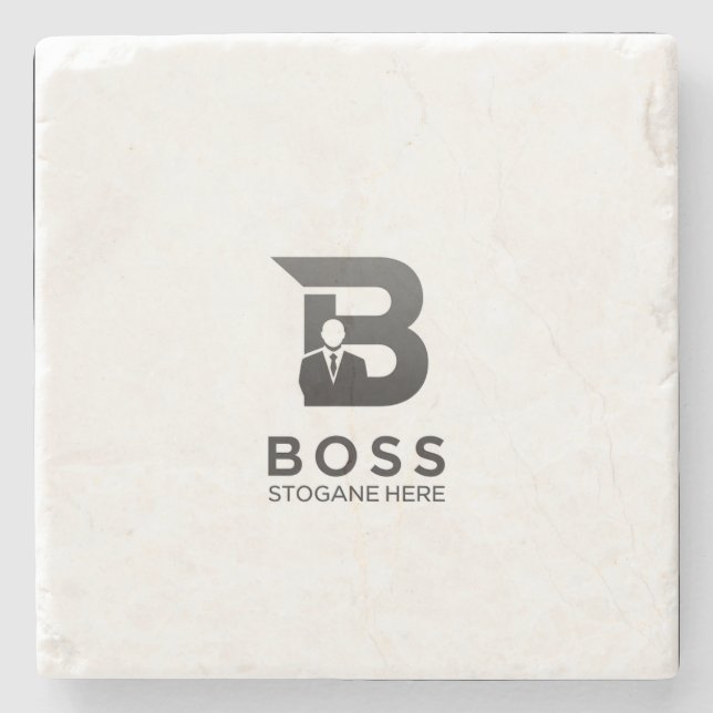 Porta-copo De Pedra Logotipo Apex B (Frente)