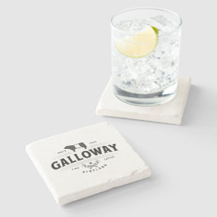 Porta-copo De Pedra Logotipo Bull Vacas Cinzentas Cinzentas Brancas Ne