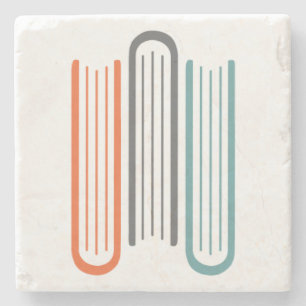 Porta-copo De Pedra Logotipo de pedra dos livros WNBA da porta copos 3