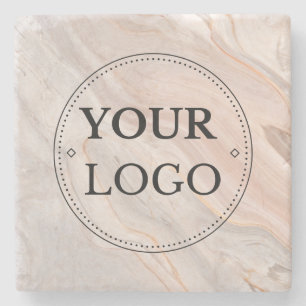 Porta-copo De Pedra Logotipo empresarial Moderno do funcionário