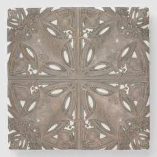 Porta-copo De Pedra Louis Sullivan Ornament Design
