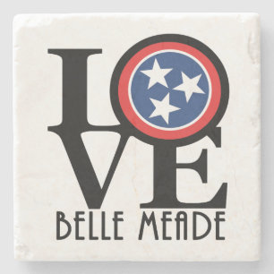 Porta-copo De Pedra LOVE Belle Meade