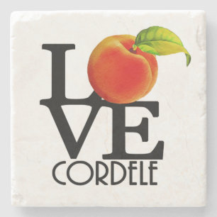 Porta-copo De Pedra LOVE Cordele Georgia
