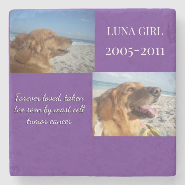 Porta-copo De Pedra Love Echoes Through Time (Frente)