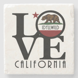 Porta-copo De Pedra LOVE IdyllwilCalifornia