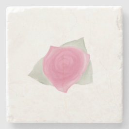 Porta-copo De Pedra Love & Roses