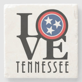 Porta-copo De Pedra LOVE Tennessee