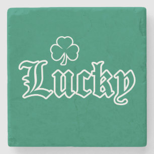 Porta-copo De Pedra Lucky Irish