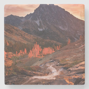 Porta-copo De Pedra Luz de outubro na bacia do farol