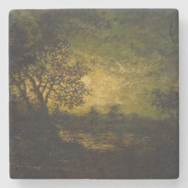 Porta-copo De Pedra Luz-lua (por Ralph Albert Blakelock)