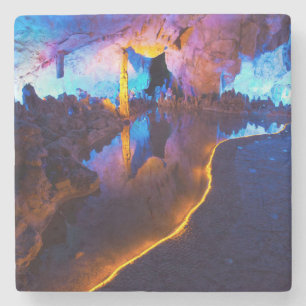 Porta-copo De Pedra Luzes na Caverna de Flutos Reed, China