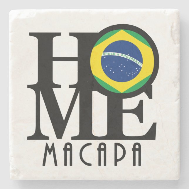 Porta-copo De Pedra Macapá (Frente)