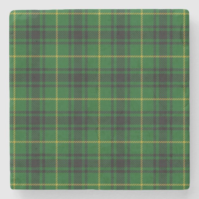 Porta-copo De Pedra MacArthur Tartan (Frente)