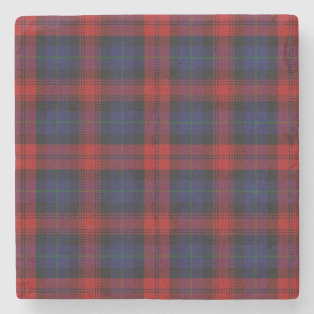 Porta-copo De Pedra MacLachlan Tartan (Frente)