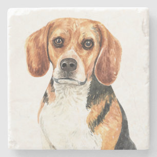 Porta-copo De Pedra Mãe de Beagle Fofa Amante de Cachorro Pai de Cacho