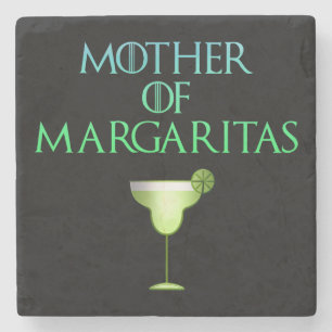 Porta-copo De Pedra Mãe de Margaritas Engraçada Tequila Cocktail