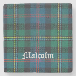 Porta-copo De Pedra Malcolm, Malcolm Scottish Tartan, Malcolm