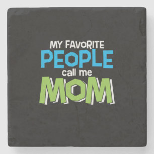 Porta-copo De Pedra Mamãe Oferta Pessoas Favoritas Me Chame Mãe