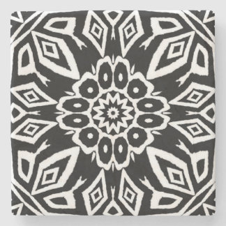 Porta-copo De Pedra Mandala da Meia-Noite