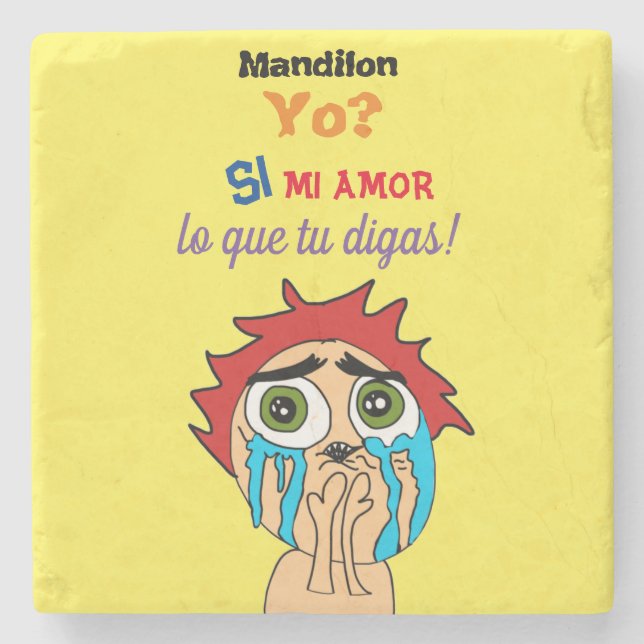 Porta-copo De Pedra Mandilon? (Frente)