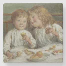 Porta-copo De Pedra Manhã de Natal (por Joseph Clark)