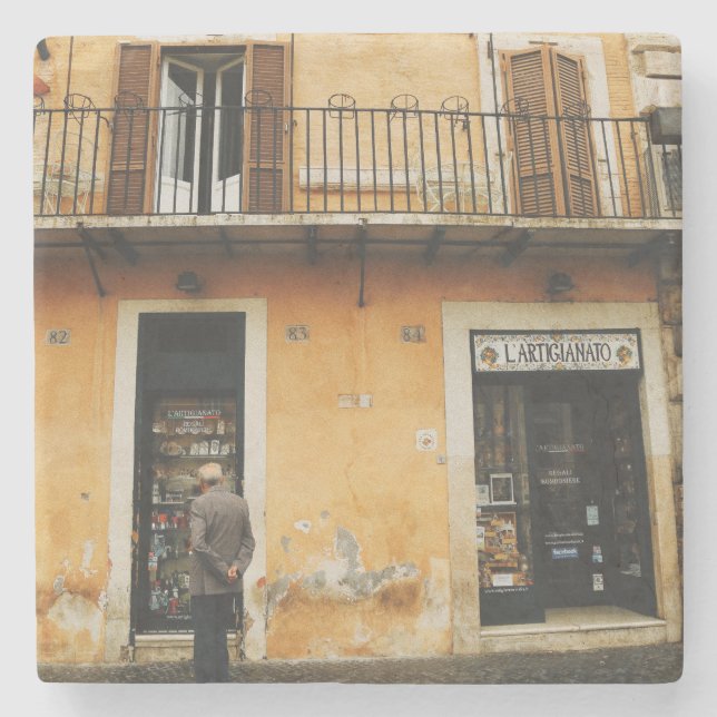 Porta-copo De Pedra Manhãs em Itay Stone Porta copos (Frente)