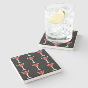 Porta-copo De Pedra Manhattan Cocktail Barman Amantes de Álcool Bebida
