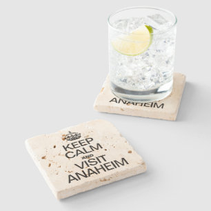 PORTA-COPO DE PEDRA MANTENHA CALMO E VISITA ANAHEIM