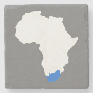 Porta-copo De Pedra Mapa da África do Sul