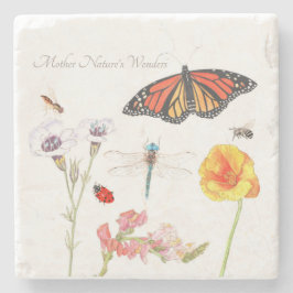 Porta-copo De Pedra Maravilhas da Mãe Natureza