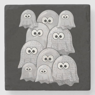 Porta-copo De Pedra Marble Stone Porta copos Halloween