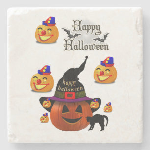 Porta-copo De Pedra Marble Stone Porta copos Halloween