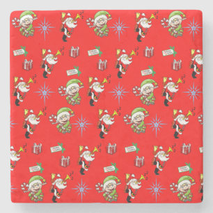 Porta-copo De Pedra Marble Stone Porta copos Natal