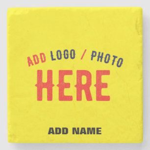 PORTA-COPO DE PEDRA MARCA VERIFICADA MODERNA AMARELO DE BRILHO PERSONA