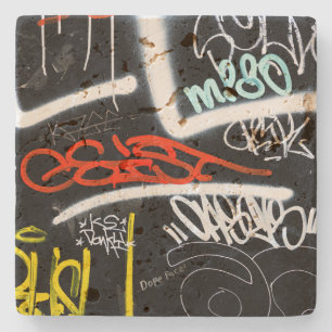 Porta-copo De Pedra marcado