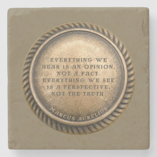Porta-copo De Pedra Marcus Aurelius Cotação Moedas Opinionadas