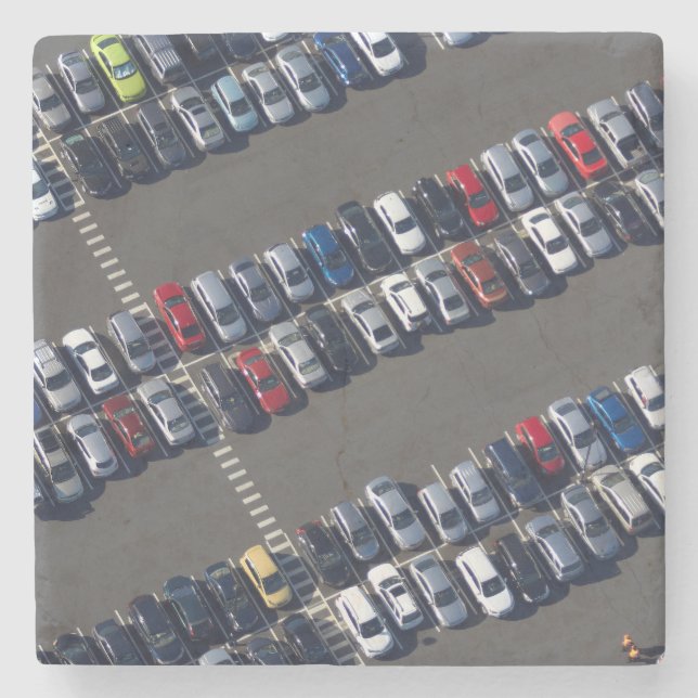 Porta-copo De Pedra Material sobre o estacionamento (Frente)